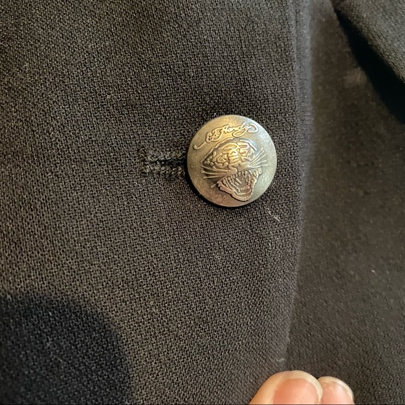 NWT Ed Hardy Bejeweled Vest- S - Picture 6 of 12